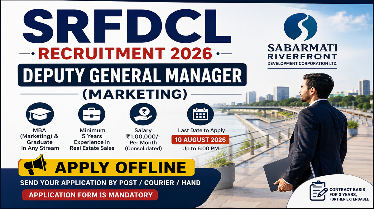 SRFDCL Recruitment 2026